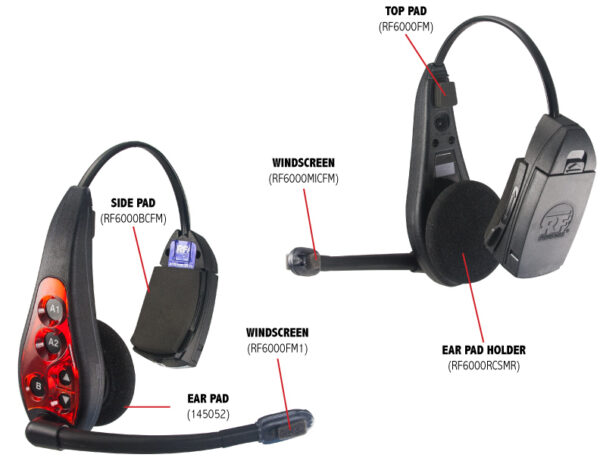 RF 6000 Headrest Foam-898