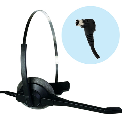 RF Wired Headset for HME Belt Packs-0