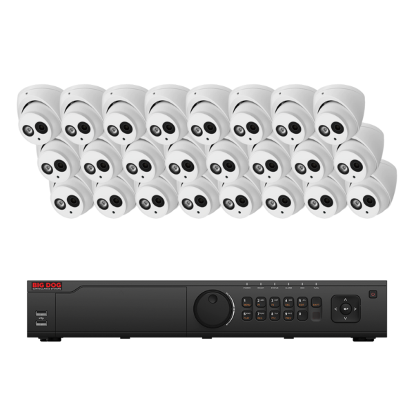 Big Dog HD Surveillance System (24 HD Cameras)