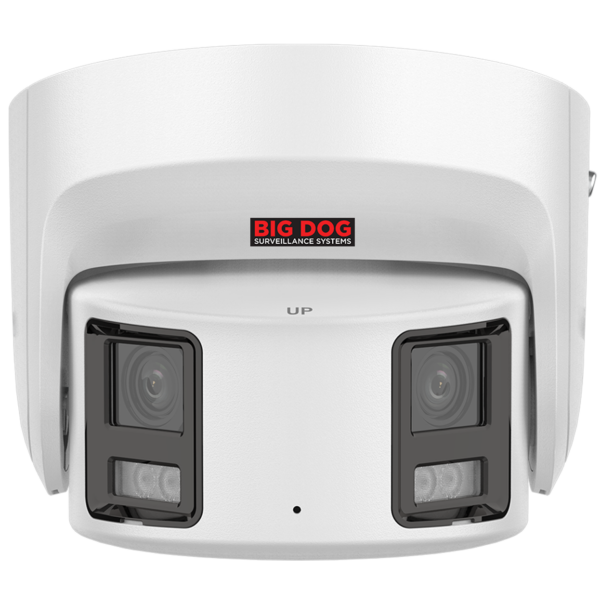 IP Panoramic 8MP 4K 180° Surveillance Camera
