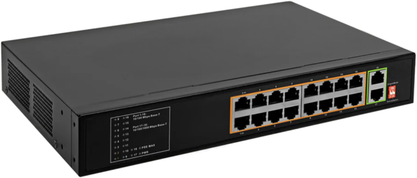 16-Port PoE Switch