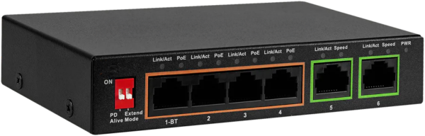 4-Port PoE Switch