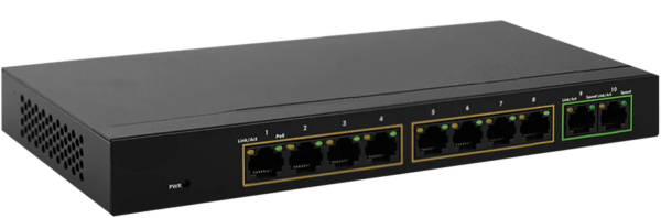 8-Port PoE Switch