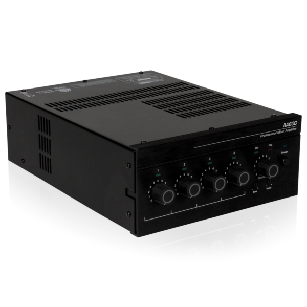 Commercial 60W Amplifier with 1 Mic Input