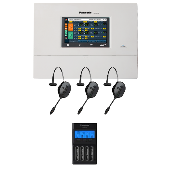 Panasonic Attune II 458 - 3 Headset