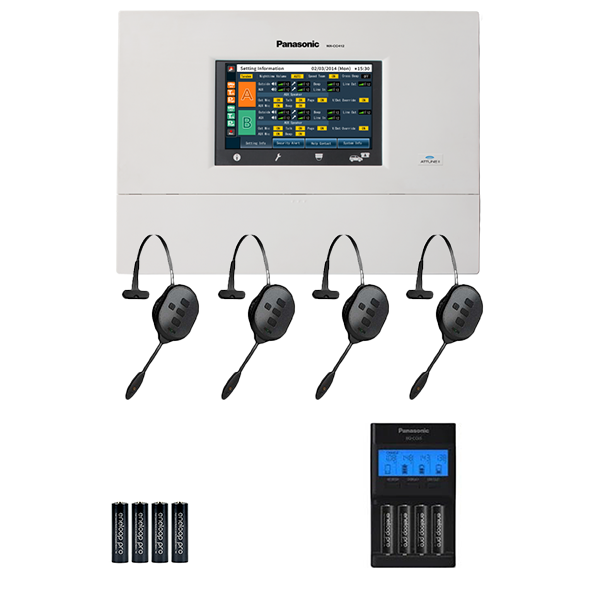 Panasonic Attune II 458 - 4 Headset Drive-Thru System