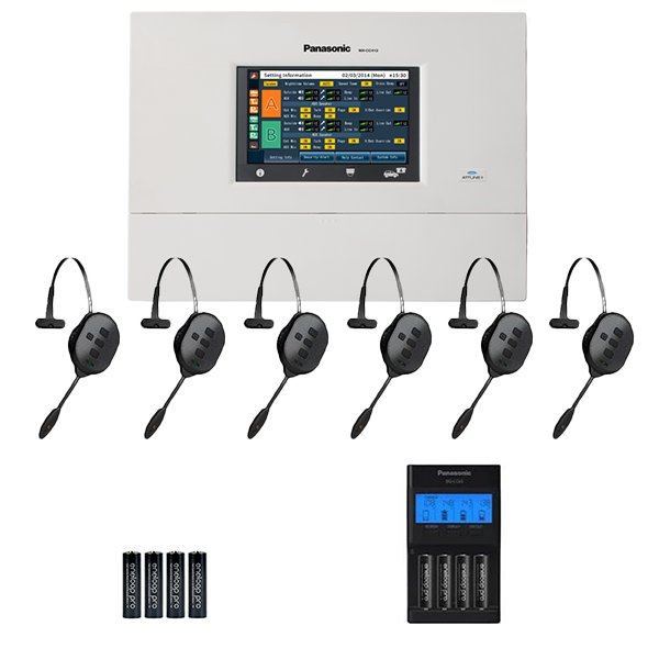 Panasonic Attune II 458 - 6 Headset Drive-Thru System