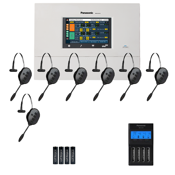 Panasonic Attune II 458 - 7 Headset Drive-Thru System