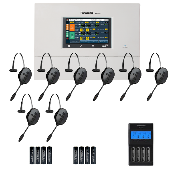 Panasonic Attune II 458 - 8 Headset Drive-Thru System