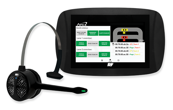 RF APEX Drive-Thru System